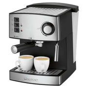 CLATRONIC ES 3643 Espressomaschine silber/schwarz
