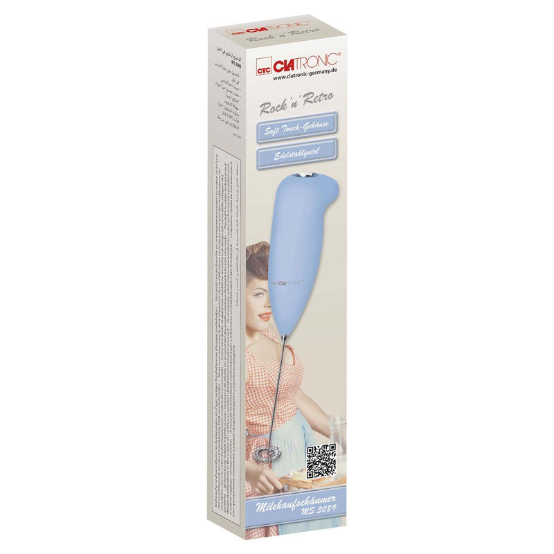 CLATRONIC MS 3089 Milchaufschäumer blau