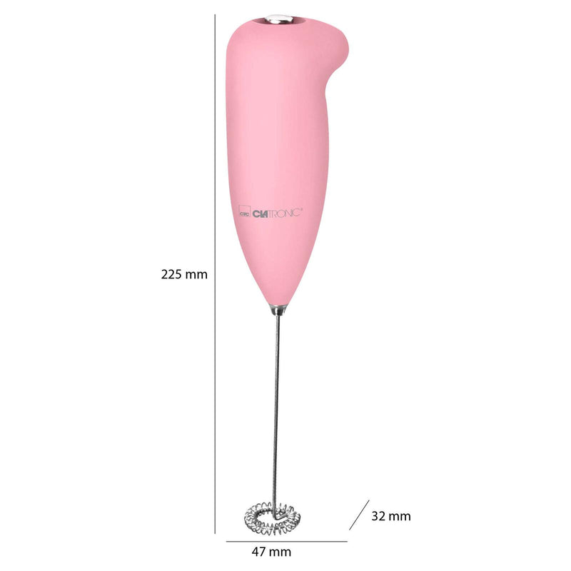 CLATRONIC MS 3089 Milchaufschäumer rosa