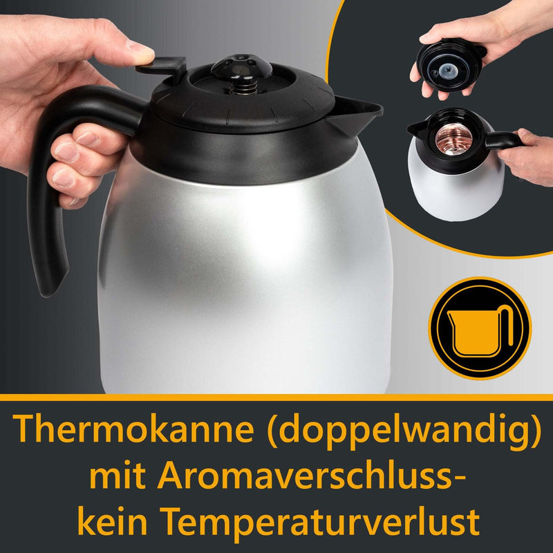 CLATRONIC KA 3327 Kaffeemaschine schwarz