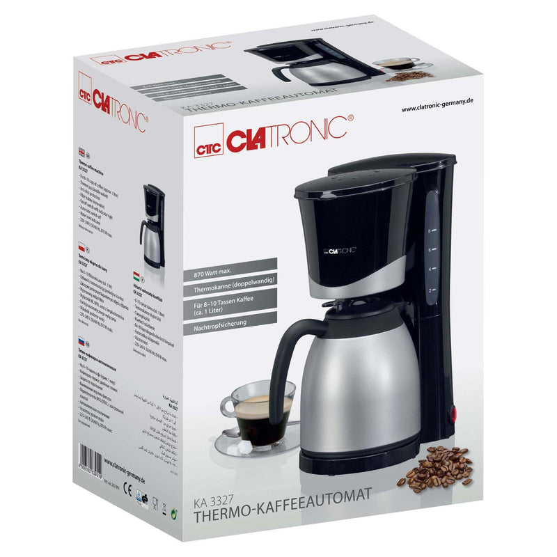 CLATRONIC KA 3327 Kaffeemaschine schwarz