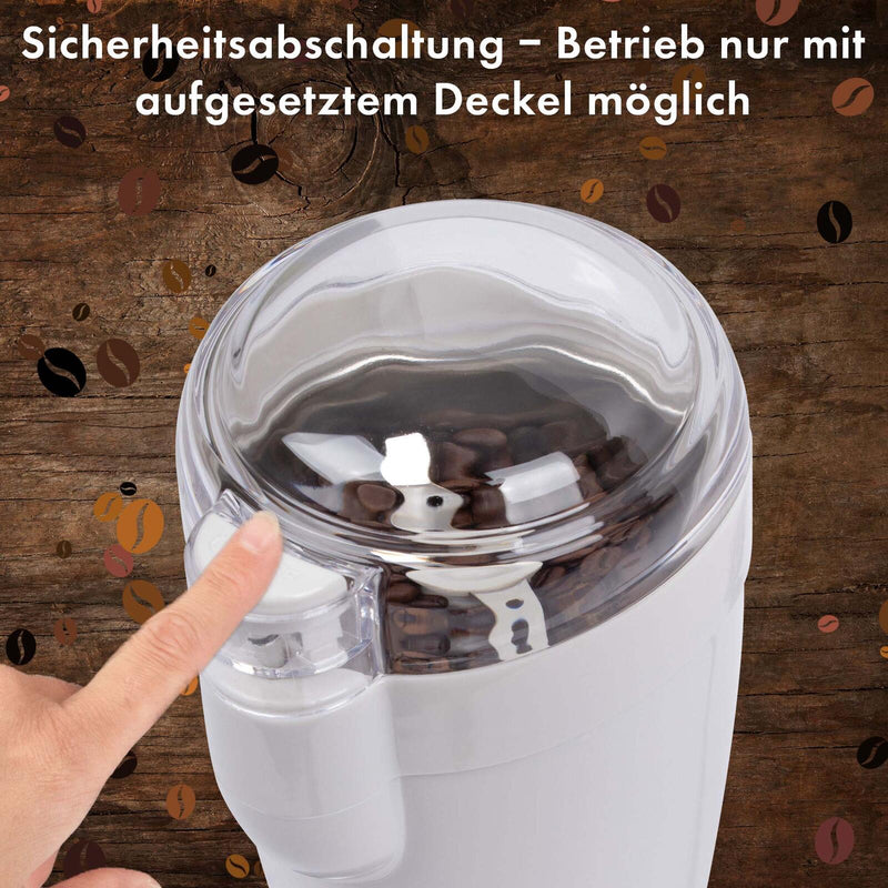 CLATRONIC KSW 3306 Kaffeemühle weiß