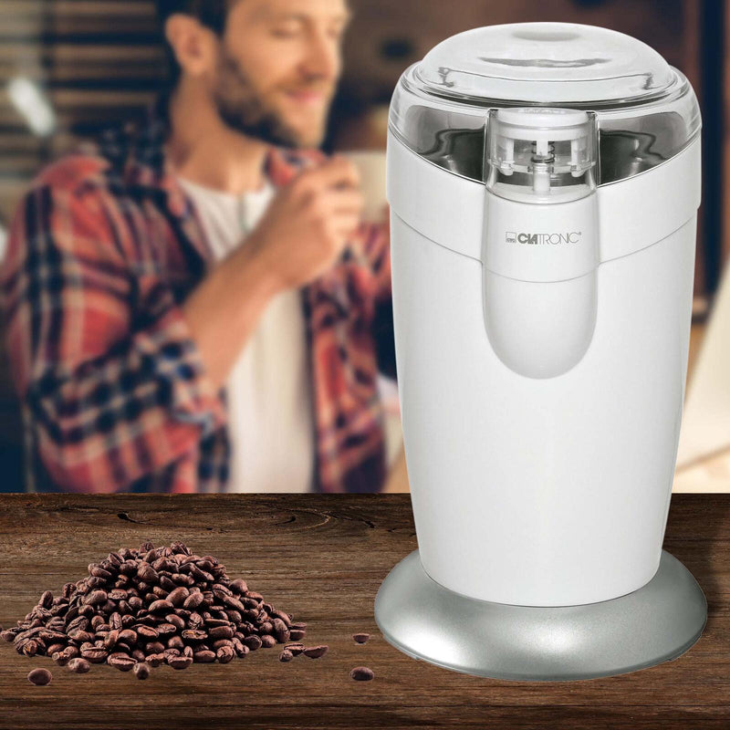 CLATRONIC KSW 3306 Kaffeemühle weiß