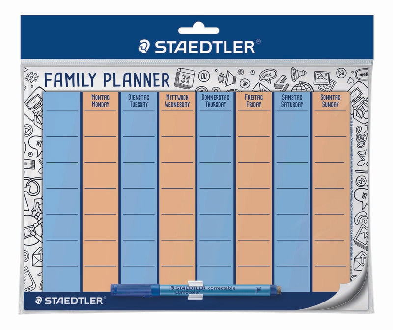 STAEDTLER Lumocolor Family Stundenplaner 31,0 x 25,5 cm