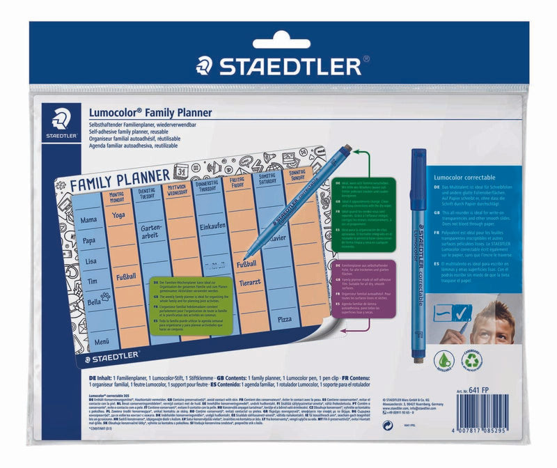 STAEDTLER Lumocolor Family Stundenplaner 31,0 x 25,5 cm