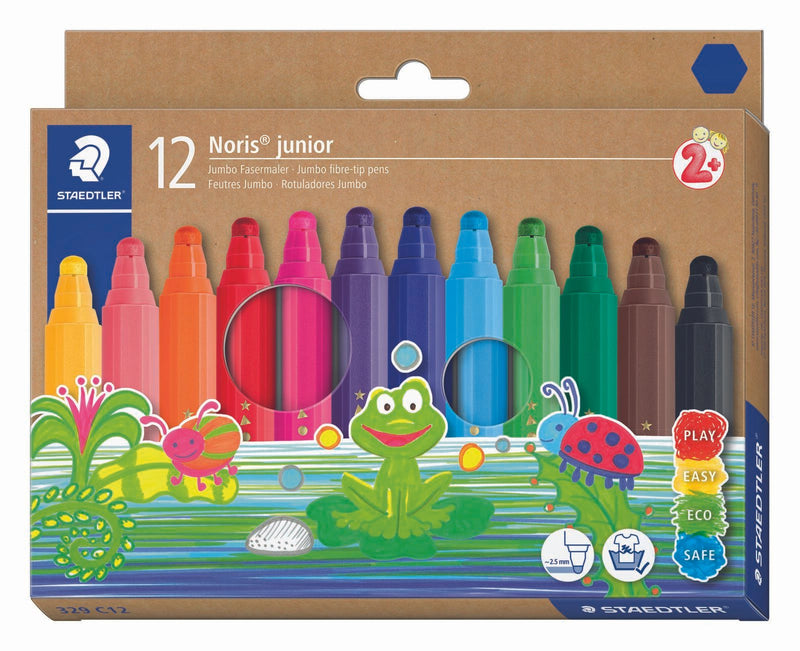 STAEDTLER Filzstifte Noris® junior 329 Mehrfarbig