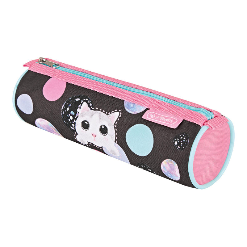 herlitz Schulranzen-Set Loop Plus Cute Cat 31,0 x 22,0 x 37,0 cm rosa 16,0 l