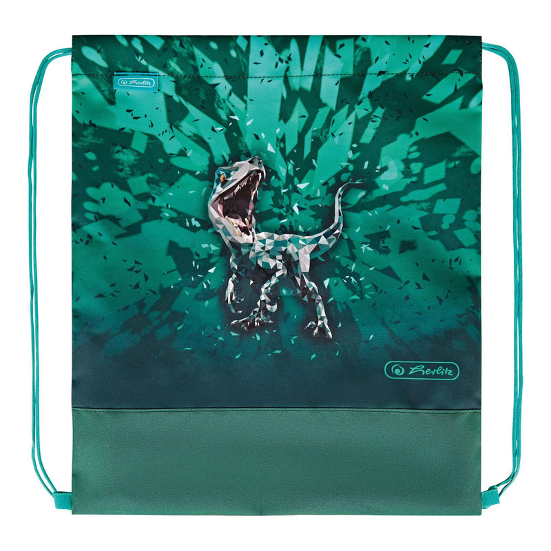 herlitz Schulranzen-Set Loop Plus Green Rex 31,0 x 22,0 x 37,0 cm grün 16,0 l