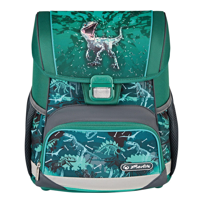 herlitz Schulranzen-Set Loop Plus Green Rex 31,0 x 22,0 x 37,0 cm grün 16,0 l