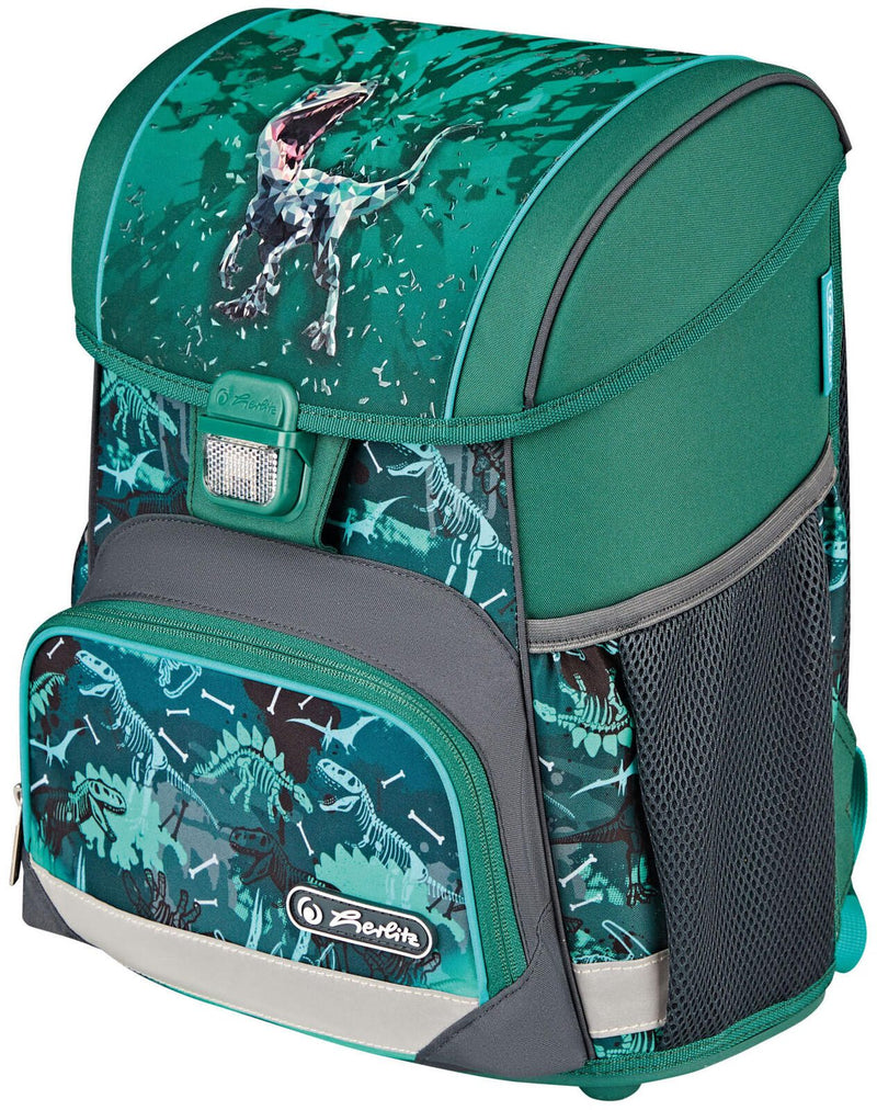 herlitz Schulranzen-Set Loop Plus Green Rex 31,0 x 22,0 x 37,0 cm grün 16,0 l