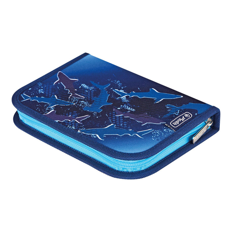 herlitz Schulranzen-Set FiloLight Plus Deep Sea 28,0 x 23,0 x 38,0 cm blau 16,0 l