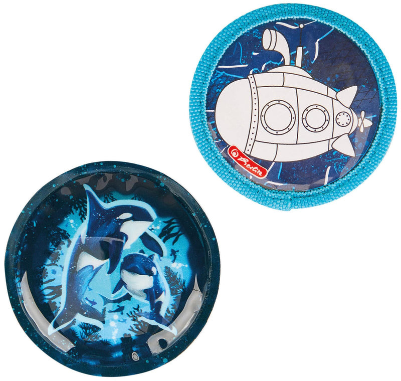 herlitz Schulranzen-Set FiloLight Plus Deep Sea 28,0 x 23,0 x 38,0 cm blau 16,0 l