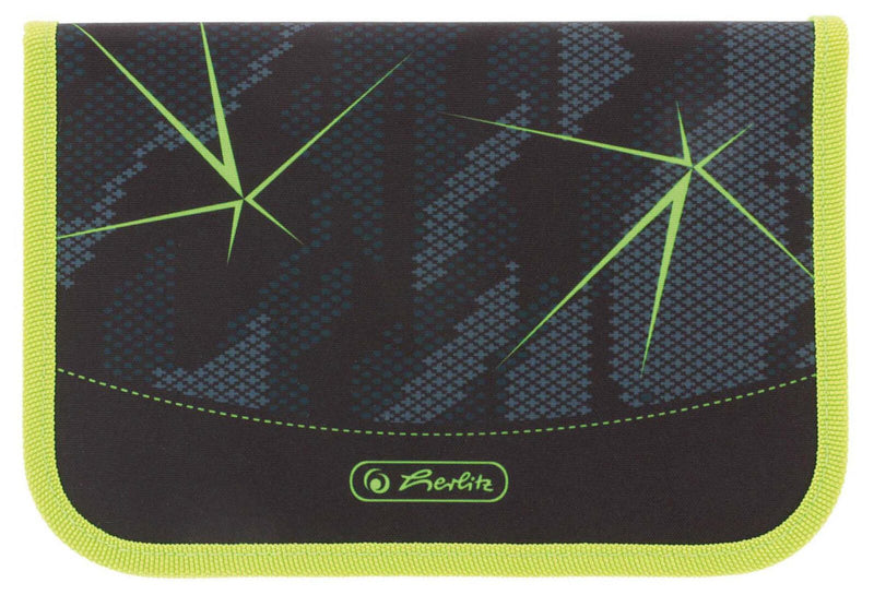herlitz Schulranzen-Set Loop Plus Wild Life 31,0 x 22,0 x 37,0 cm grau 16,0 l