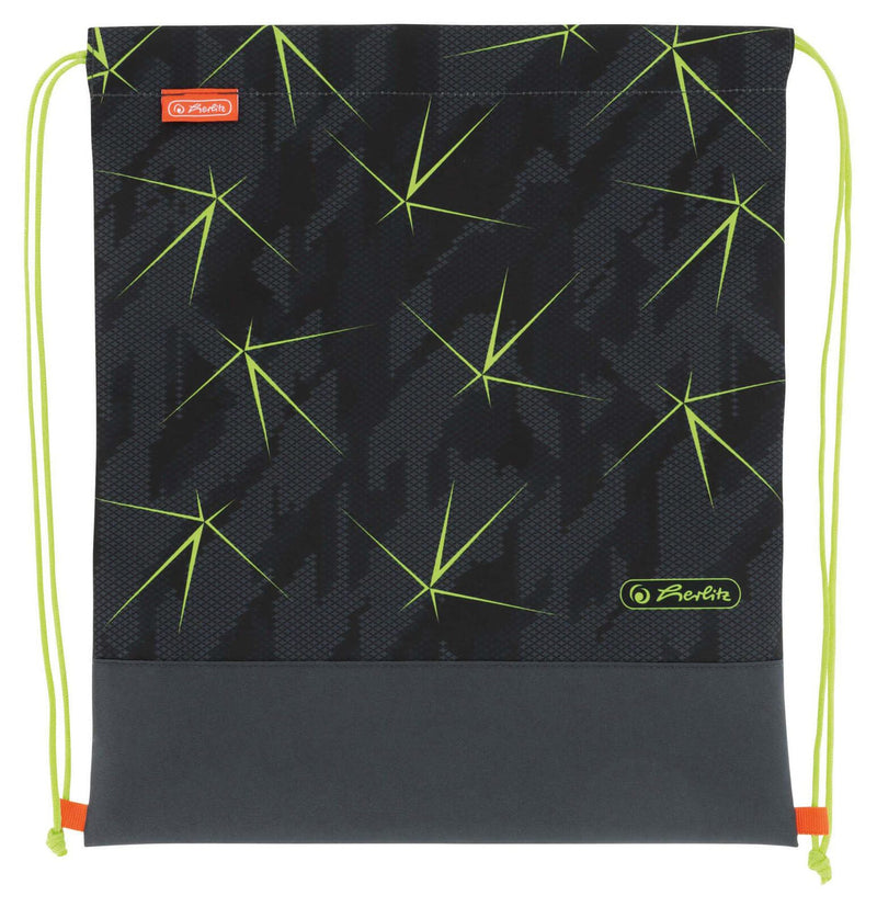 herlitz Schulranzen-Set Loop Plus Wild Life 31,0 x 22,0 x 37,0 cm grau 16,0 l