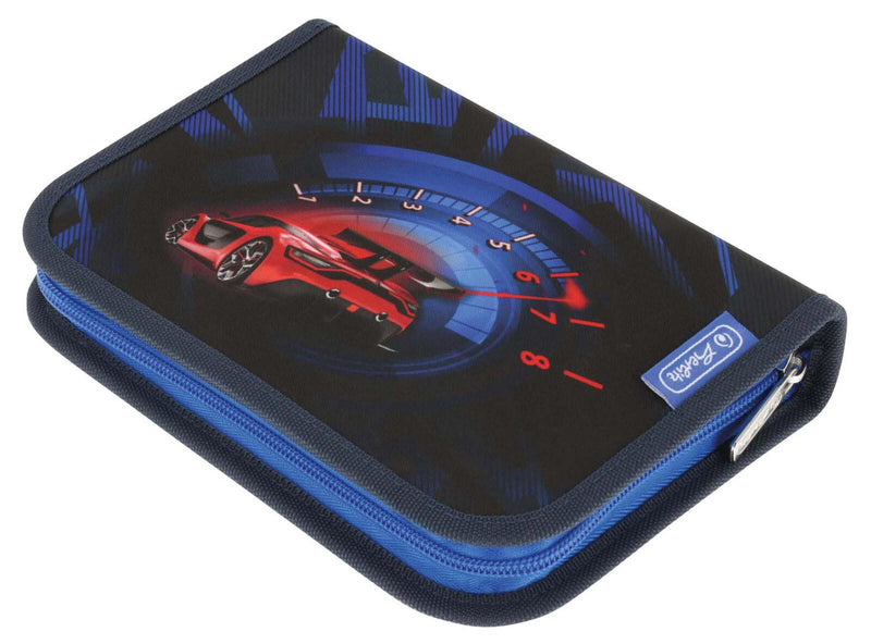 herlitz Schulranzen-Set Loop Plus High Speed 31,0 x 22,0 x 37,0 cm blau 16,0 l