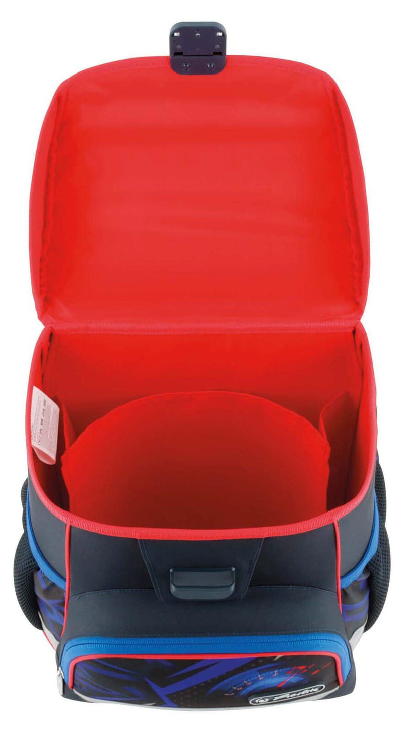 herlitz Schulranzen-Set Loop Plus High Speed 31,0 x 22,0 x 37,0 cm blau 16,0 l