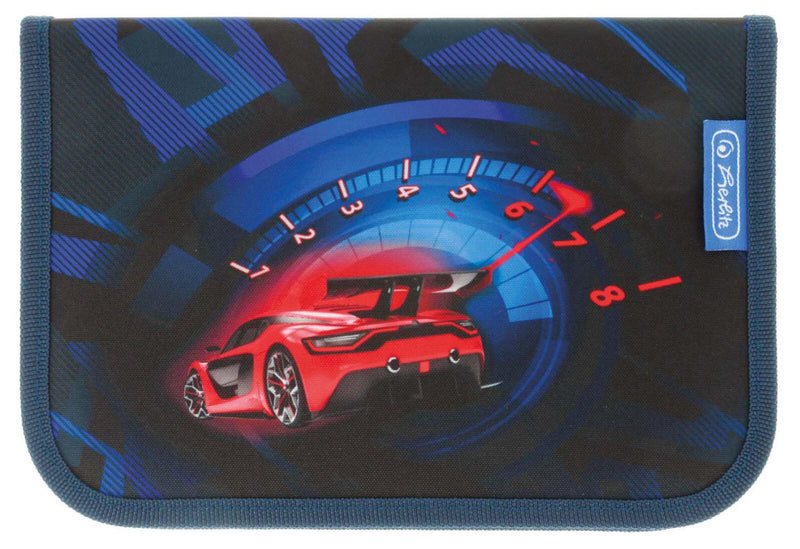 herlitz Schulranzen-Set Loop Plus High Speed 31,0 x 22,0 x 37,0 cm blau 16,0 l