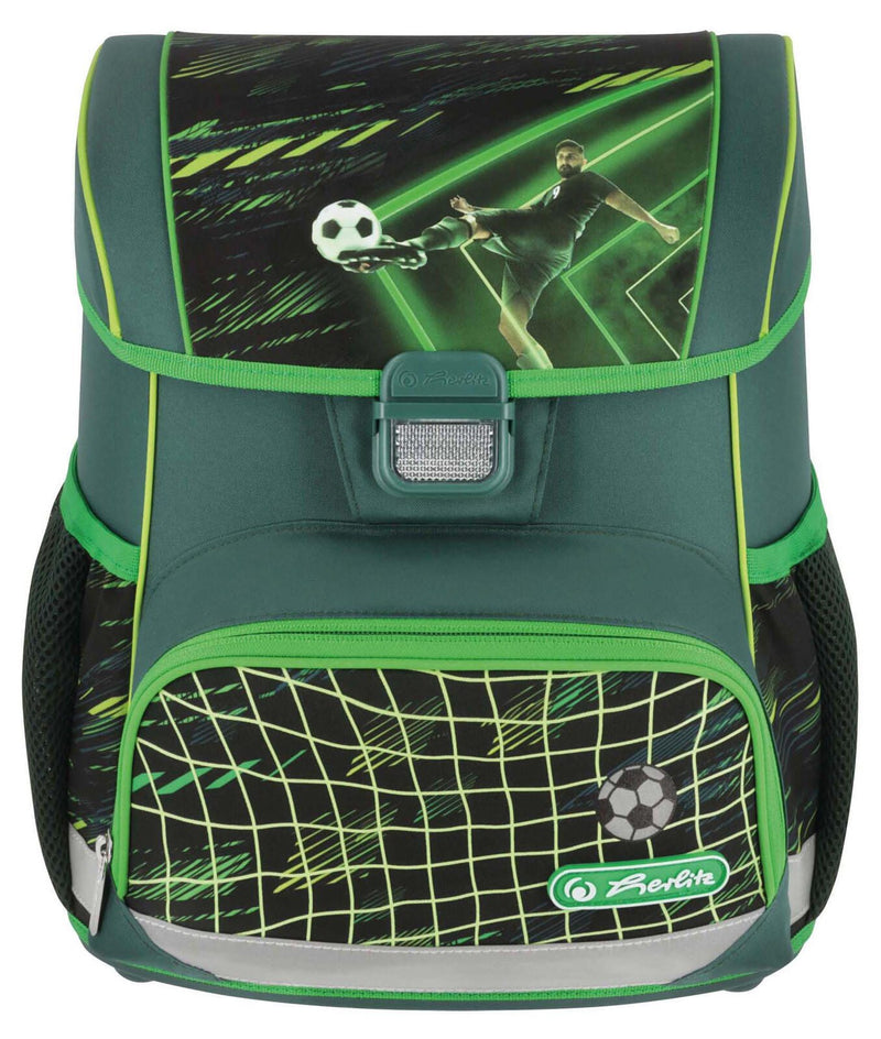 herlitz Schulranzen-Set Loop Plus Game Changer 31,0 x 22,0 x 37,0 cm grün 16,0 l