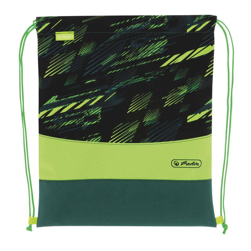 herlitz Schulranzen-Set Loop Plus Game Changer 31,0 x 22,0 x 37,0 cm grün 16,0 l