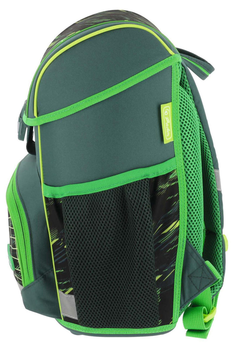 herlitz Schulranzen-Set Loop Plus Game Changer 31,0 x 22,0 x 37,0 cm grün 16,0 l