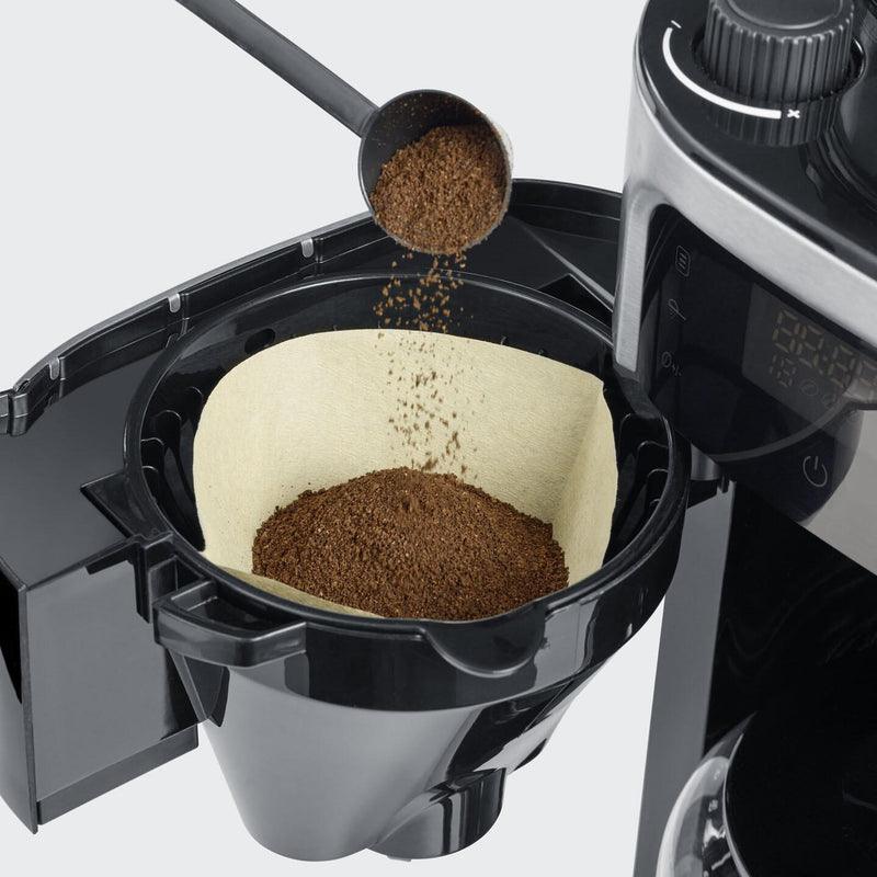 SEVERIN KA4813 Kaffeemaschine silber/schwarz