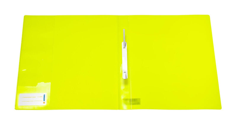 HERMA Schnellhefter DIN A4 Polypropylen (PP) neon-gelb