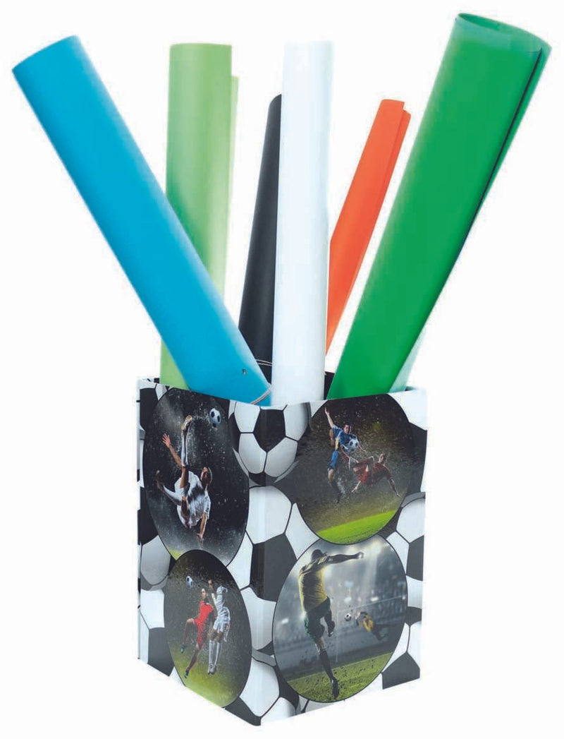 HERMA Papierkorb 15,0 l Fußball