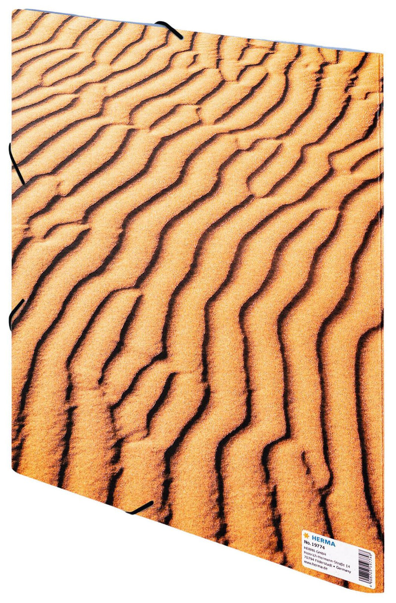 HERMA Sammelmappe Nature DIN A4 Sand