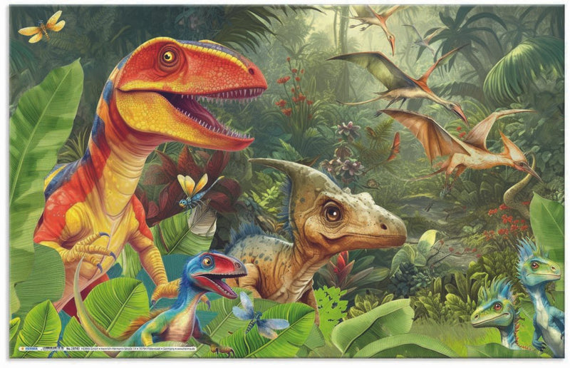 HERMA Schreibtischunterlagen 55,0 x 35,0 cm Dino World
