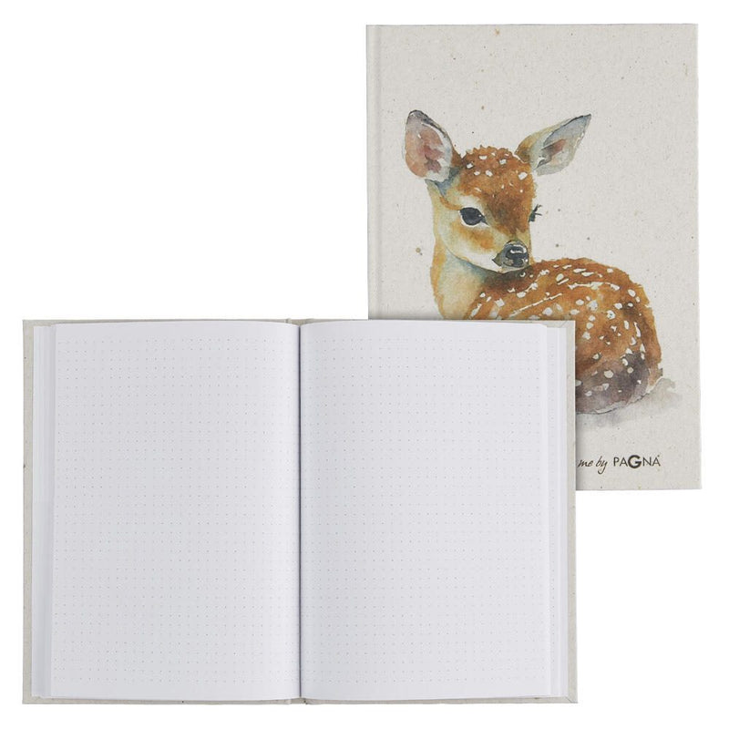 PAGNA Reh Notizbuch DIN A5 punktraster beige