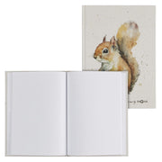 PAGNA Eichhörnchen Notizbuch DIN A5 punktraster beige
