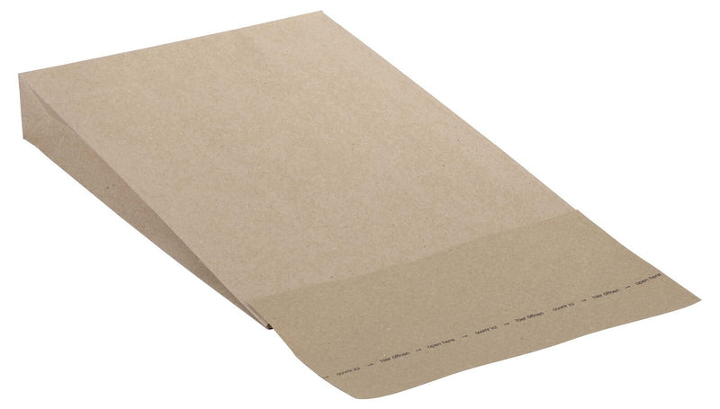 flexiPAK classic eco Doppelfixverschluss Faltentaschen DIN B4 natur
