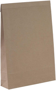 flexiPAK classic eco Doppelfixverschluss Faltentaschen ca. DIN B4 natur