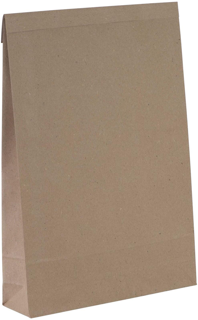 flexiPAK classic eco Doppelfixverschluss Faltentaschen ca. DIN B4 natur