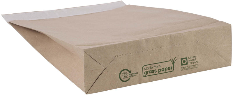 flexiPAK classic eco Doppelfixverschluss Faltentaschen ca. DIN B4 natur