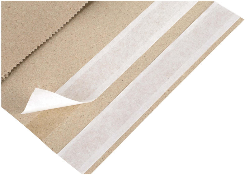 flexiPAK classic eco Doppelfixverschluss Faltentaschen ca. DIN B4 natur