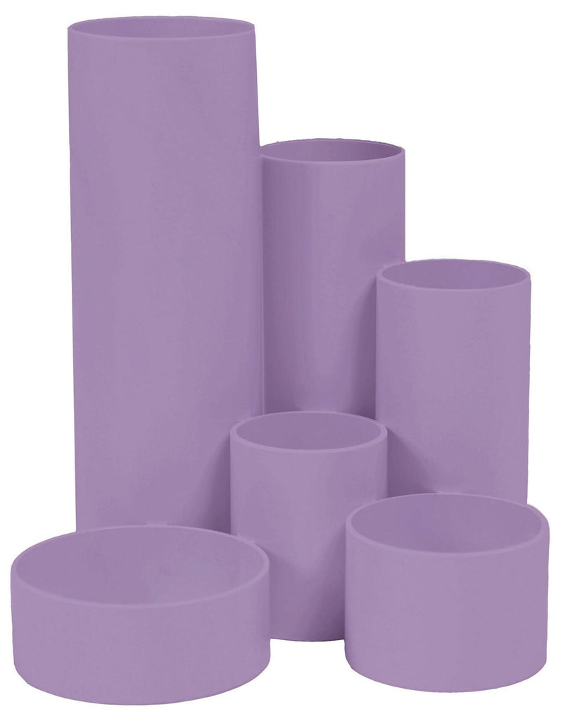 M&M Schreibtisch-Boy Stiftehalter 12,9 x 13,9 x 14,7 cm lavendel