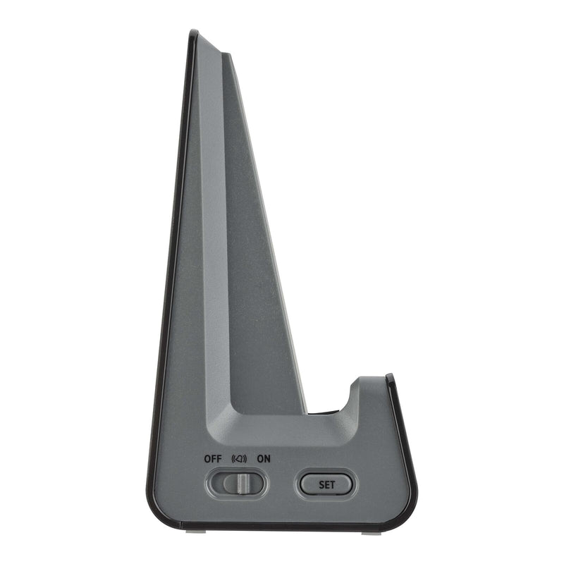 TFA® digitaler Wecker 60.2033 ICONcharge schwarz/grau