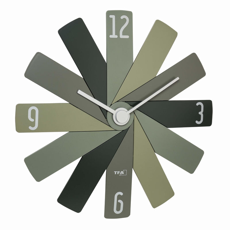 TFA® Wanduhr 60.3020 CLOCK IN THE BOX grün