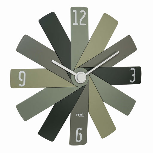 TFA® Wanduhr 60.3020 CLOCK IN THE BOX grün