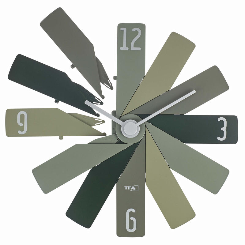 TFA® Wanduhr 60.3020 CLOCK IN THE BOX grün