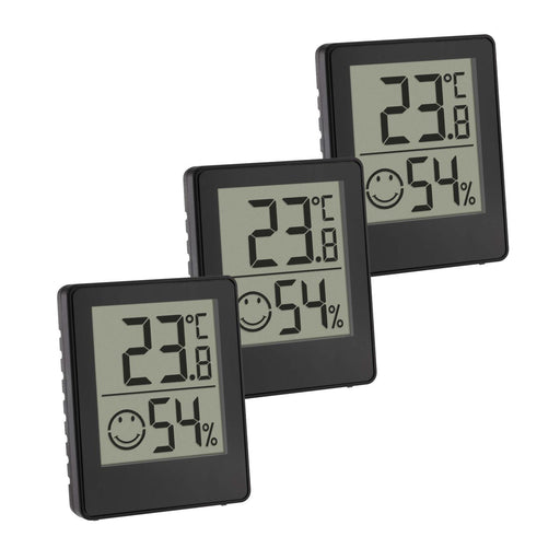 TFA® 30.5039 Hygrometer schwarz