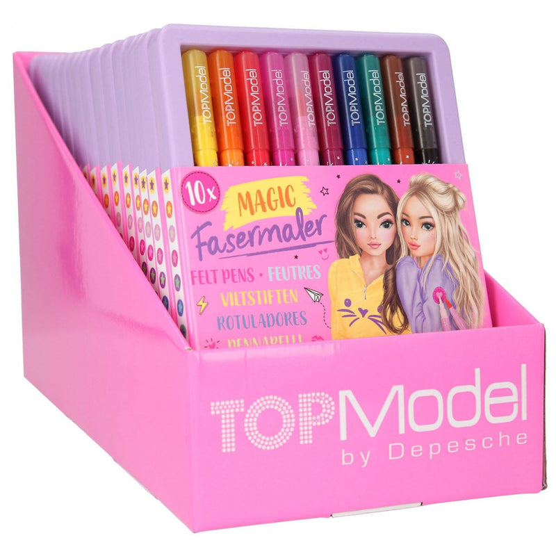 DEPESCHE Filzstifte TOPModel Magic Mehrfarbig