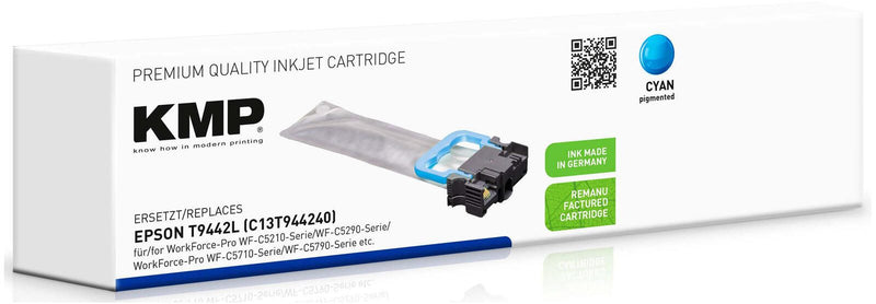 KMP Druckerpatrone cyan kompatibel zu EPSON T9442L