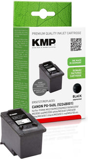 KMP Druckerpatrone schwarz kompatibel zu Canon PG-540L