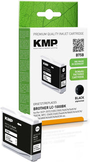 KMP Druckerpatrone B75B schwarz kompatibel zu brother LC-1000BK