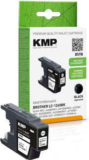KMP Druckerpatrone B59B schwarz kompatibel zu brother LC-1240BK