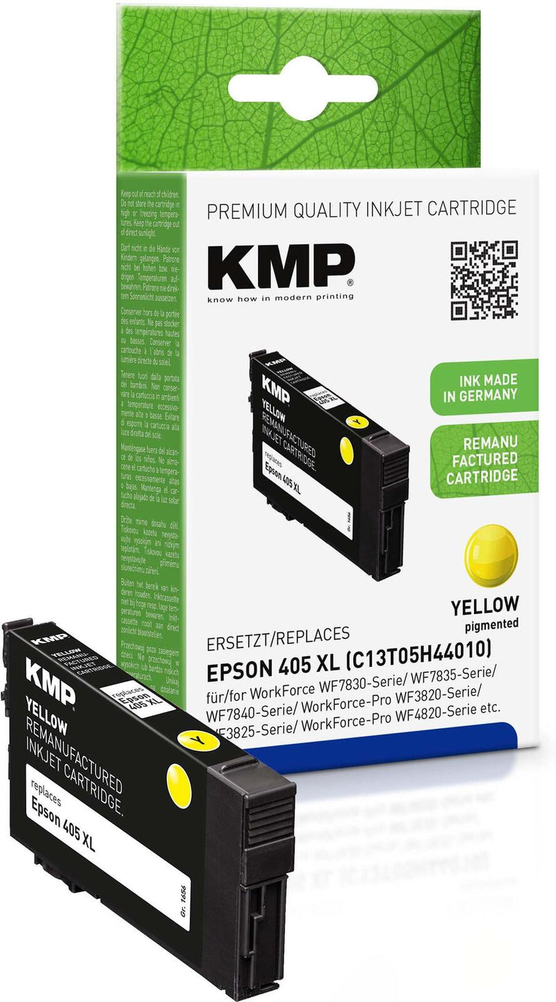 KMP Druckerpatrone gelb kompatibel zu EPSON 405XL Y