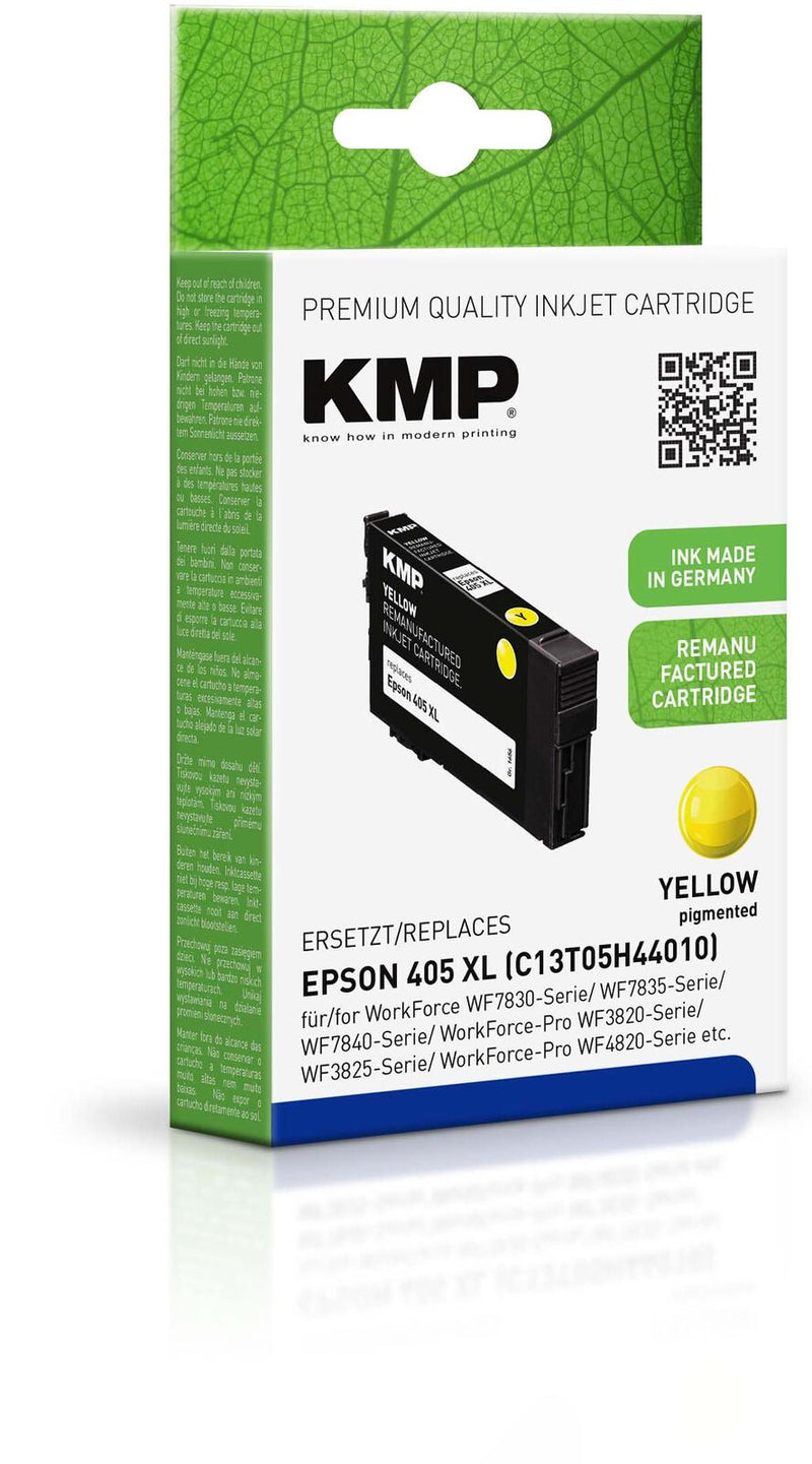 KMP Druckerpatrone gelb kompatibel zu EPSON 405XL Y