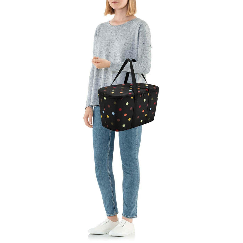 reisenthel® Kühltasche coolerbag 44,5 x 25,0 x 24,5 cm schwarz/bunt bedruckt 20,0 l